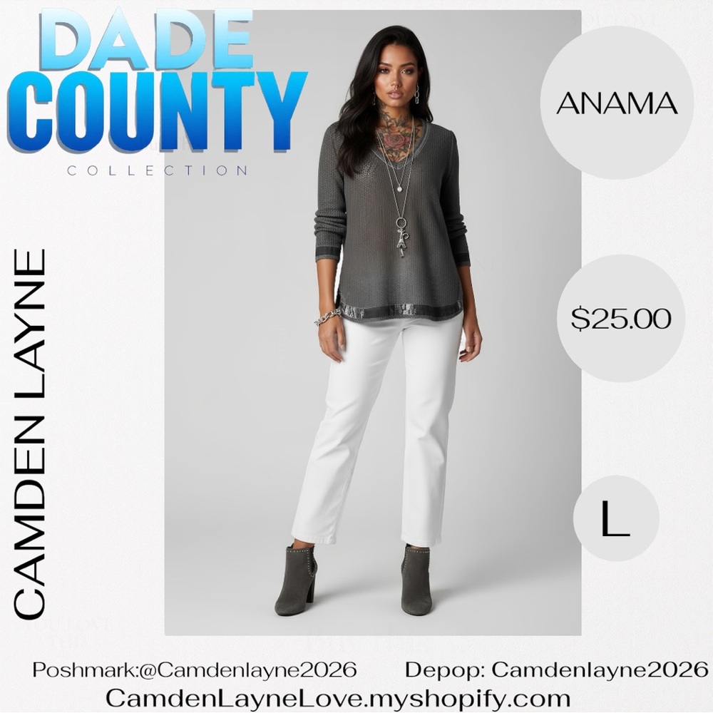 Anama Women's White Cropped Pants